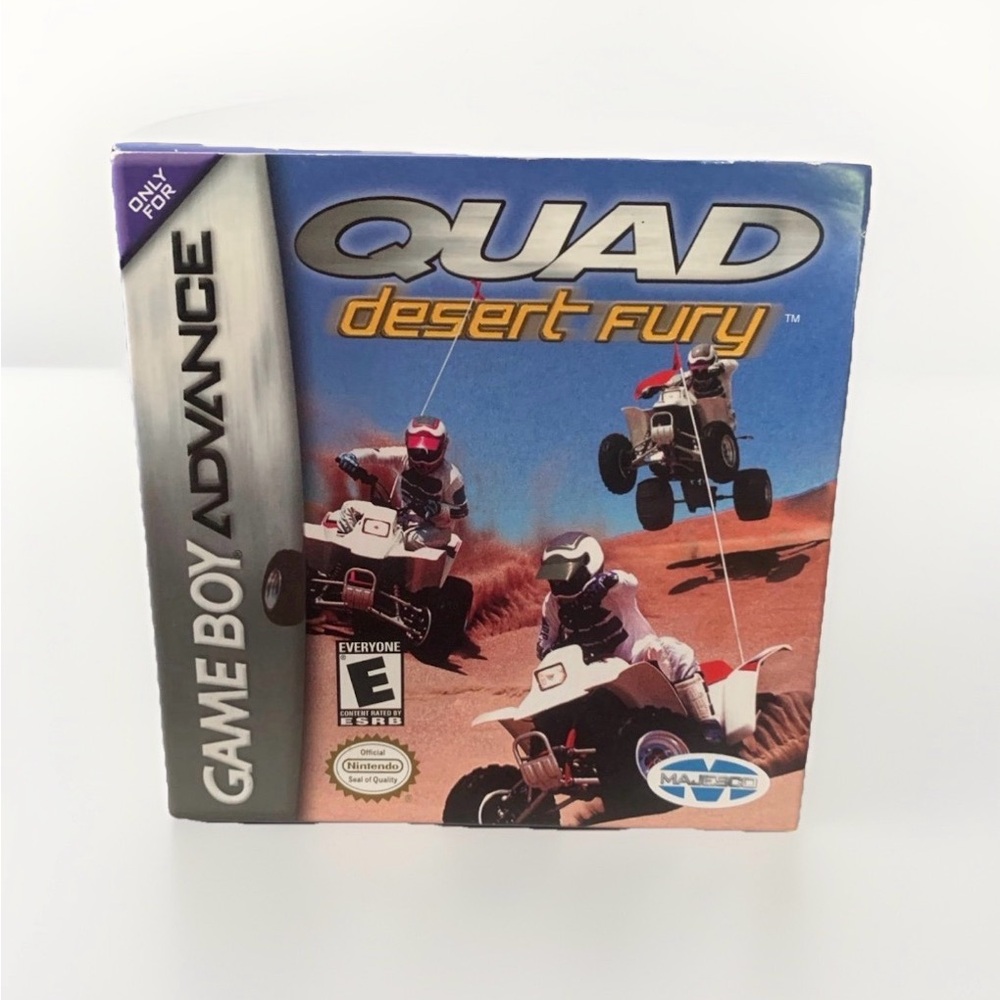 Quad Desert Fury for Nintendo Gameboy Advance in original box (NEW)